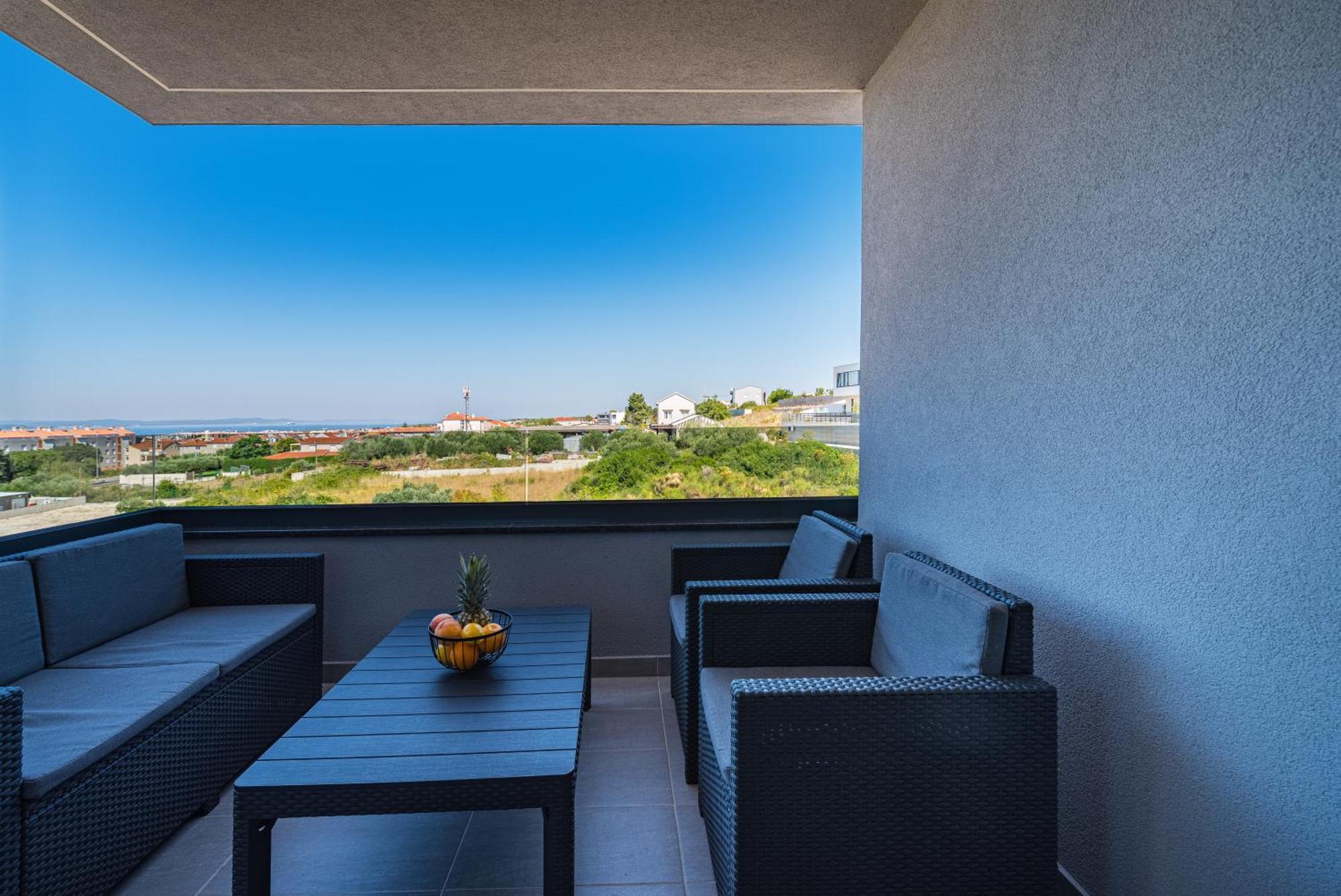 Appartamento Skyline Luxe Zara Esterno foto