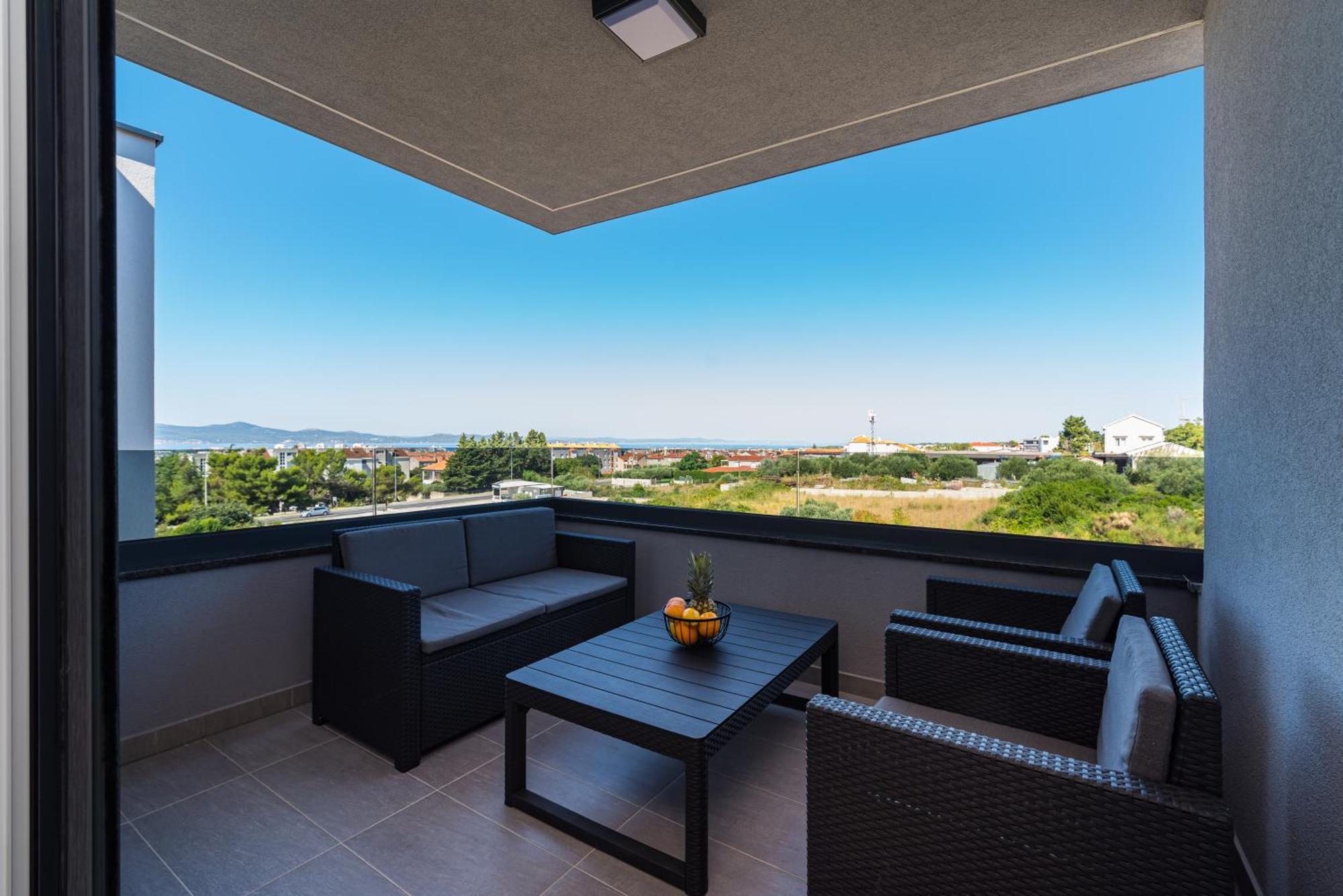 Appartamento Skyline Luxe Zara Esterno foto