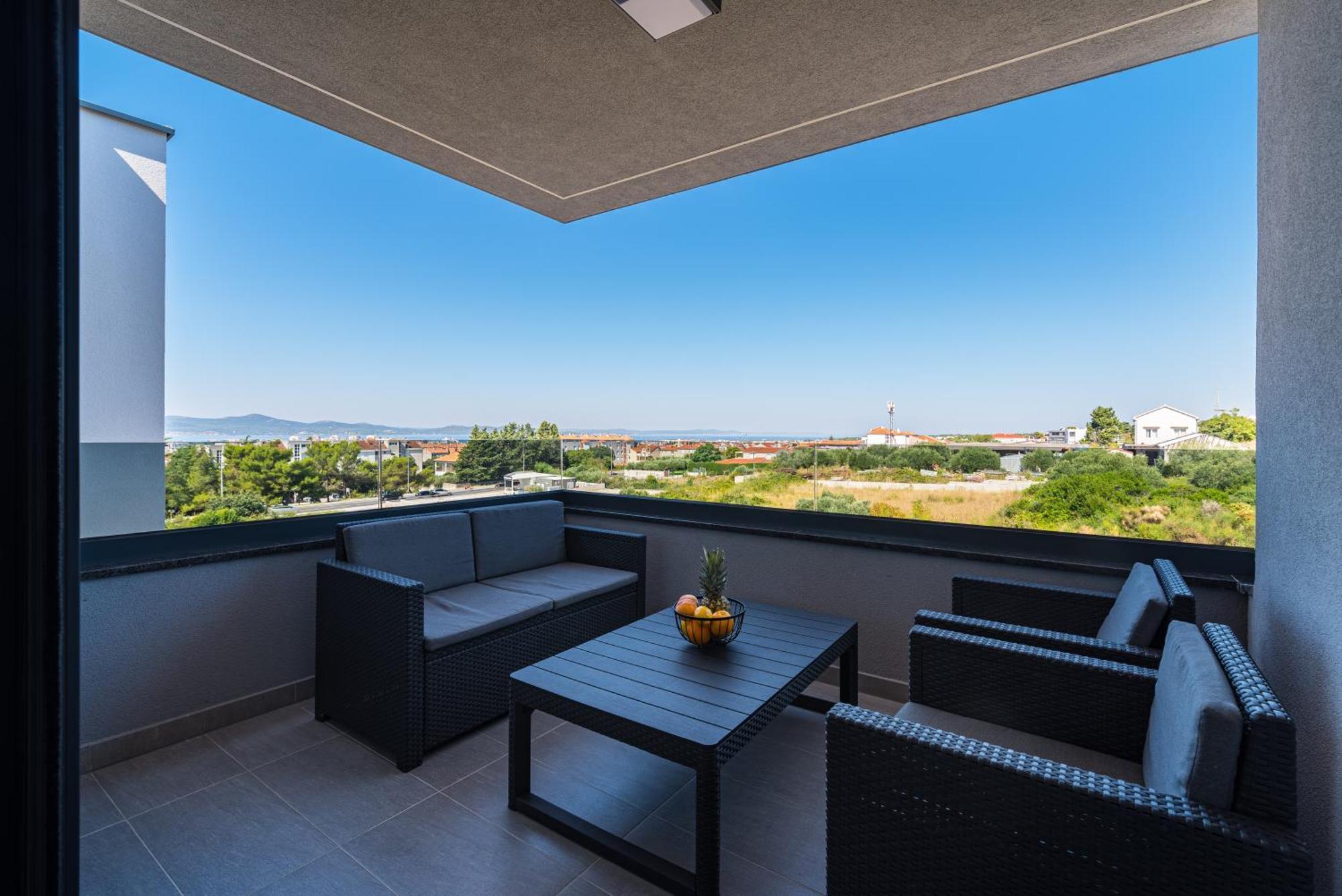 Appartamento Skyline Luxe Zara Esterno foto